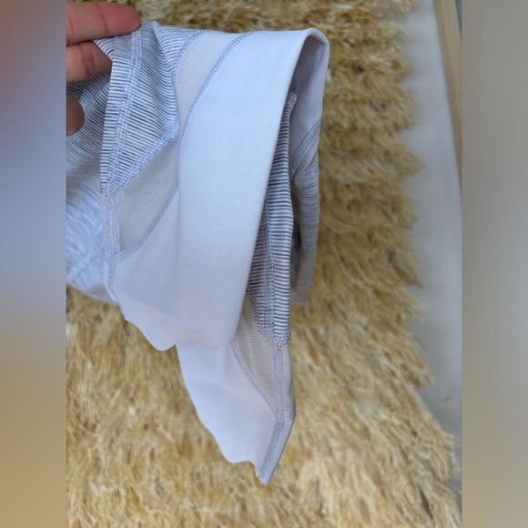 Lululemon💎Wunder Under Crop II Roll Down Mesh✨Wee Are From Space Silver Spoon✨4 - Picture 12 of 17